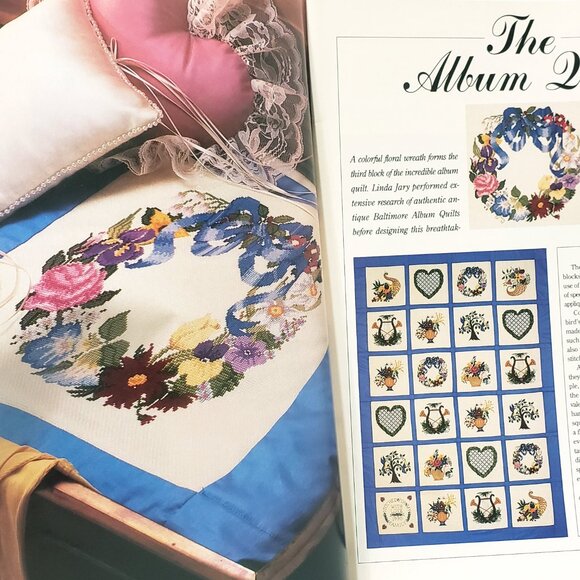 Just CrossStitch Magazine June 1991 Fruits for Summer Sunshine Water Lilies - Picture 4 of 7